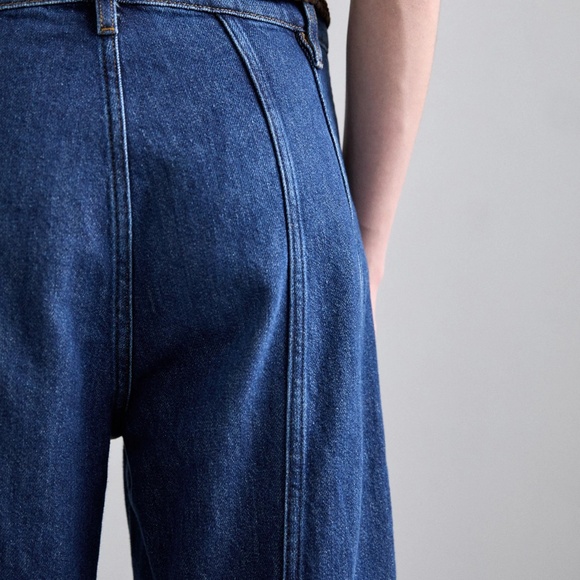 FRAME Denim The Seamed Etta Wide Leg Jean NWT - Size 31 - Picture 3 of 8